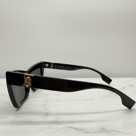 Burberry BE4405 300187 Sunglasses Black Frame Dark Grey Lens 51mm - Picture 5 of 12